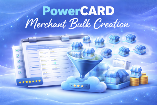 PowerCARD-Powercard Merchant Bulk creation